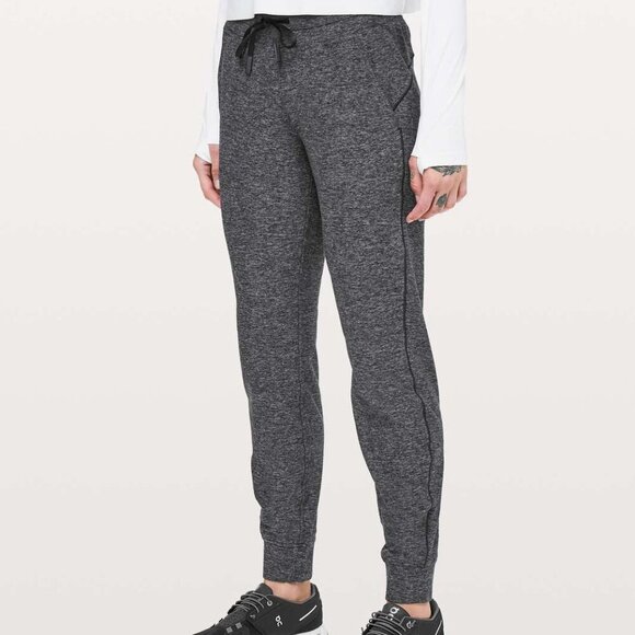 Lululemon Athletica Gray Track Pants - Picture 1 of 13